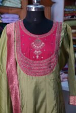 Premium Muslin Festive wear 3Pc Dress - Image 2