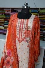 Premium Natural Fabric 3PC Dress - Image 2
