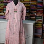 Lenin Mirror Work A-Line Kurthi/ frock