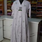 Lenin Mirror Work A-Line Kurthi /Frock